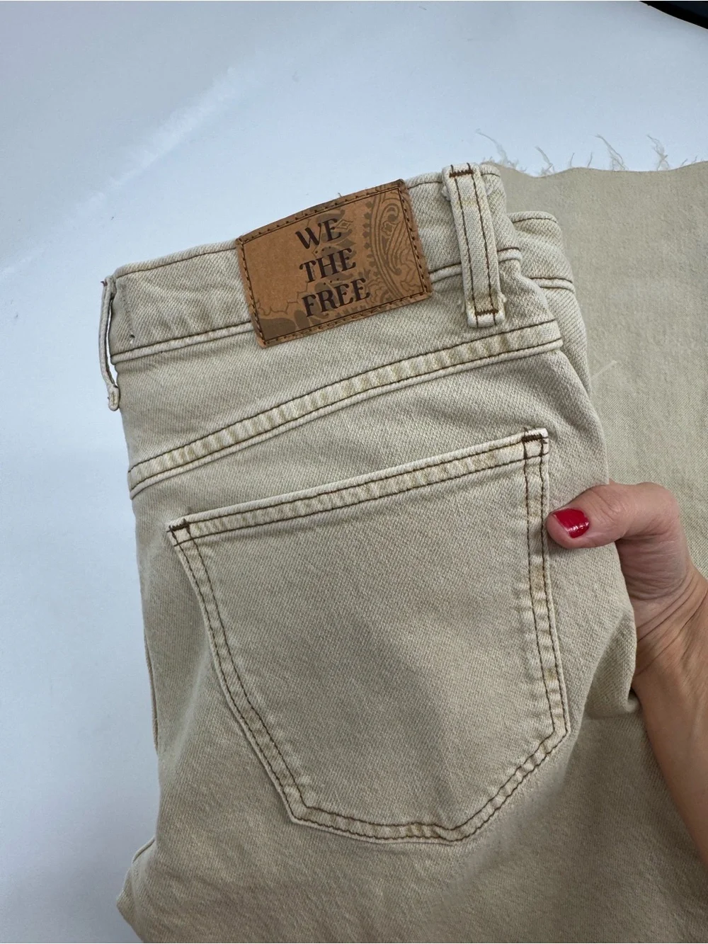 NWT Free People We The Free People Risk Taker High Rise Straight Leg Jeans 2
